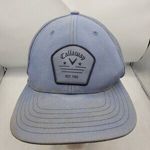 Callaway TPC Tampa Bay Mens Blue Golf Hat Adjustable Snapback Trucker Cap